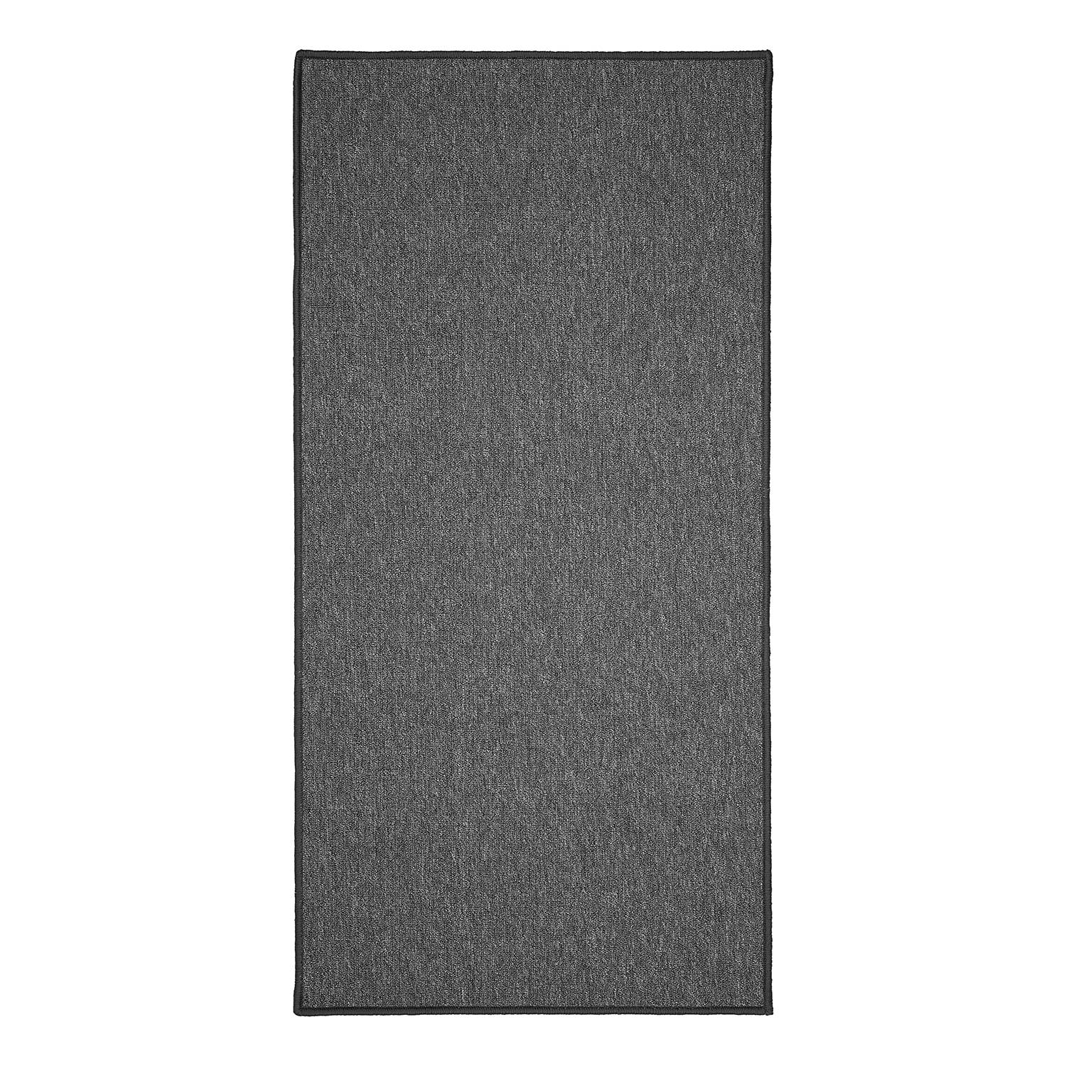 BT Carpet Bettumrandung Casual Grau 67x250 cm (BxT) Kunstfaser Rechteckig von BT Carpet