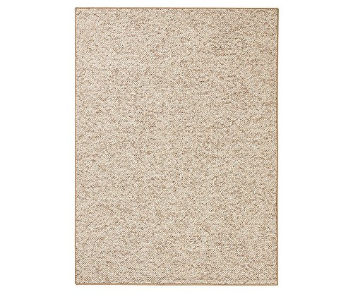 BT Carpet Bettumrandung in Woll-Optik Wolly Beige Braun, 3-teilig (2 x 67x140 cm; 1 x 67x250 cm) von BT Carpet