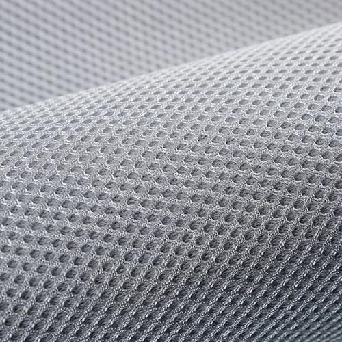 1 M X,6 Netzgewebe, Atmungsaktives 3D-Netzgewebe, Dreilagiges 3D-Tuch, Sandwich-Netzgewebe, DIY-Material, Elastisches, Luftbettgewebe(Light Gray) von BTBTB