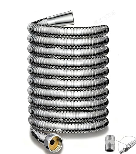 1 m 1,5 m 2 m 3 m 4 m 5 m 10 m Brauseschlauch, extra langer Brauseschlauch, Badezimmerzubehör, passendes Badezimmerzubehör senden(10m/32.81ft) von BTBTB