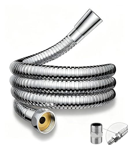 1 m 1,5 m 2 m 3 m 4 m 5 m 10 m Brauseschlauch, extra langer Brauseschlauch, Badezimmerzubehör, passendes Badezimmerzubehör senden(3m/9.84ft) von BTBTB