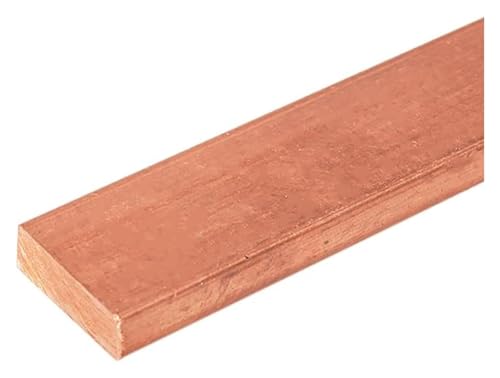Metallkupferstangen T2 Rotkupfer, Kupferflachvierkantstange T2 Reinkupfer Cu-Metallblechplatte Geeignet for Elektro-, Industrie- und Bauwesen(45x45x100mm) von BTBTB