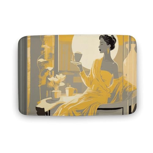 Fußmatte saugfähige Badematte für den Außenbereich, rutschfest, weich, Badezimmerteppich, 50 x 80 cm, Vordertürmatte für Eingang, Bademantel, Teppich, waschbar, Türteppich für Innenraum Fußmatte saugfähige Badematte für den Außenbereich, rutschfest, weich, Badezimmerteppich, 50 x 80 cm, Vordertürmatte für Eingang, Bademantel, Teppich, waschbar, Türteppich für Innenraum von BTCOWZRV