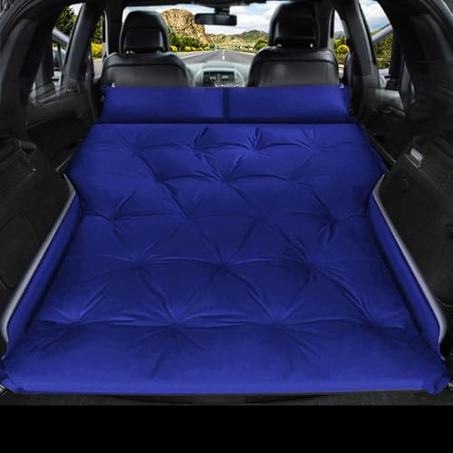 Auto Matratze für Mercedes A-Class B-Class C-Class GLC ML-Class GLE-Class CLA AMG GT, Auto-Rücksitz-Dickere Luftbett Faltbar Auslaufsichere Auto Luftmatratze Schlafzubehör,A/Blue- C von BTDLE