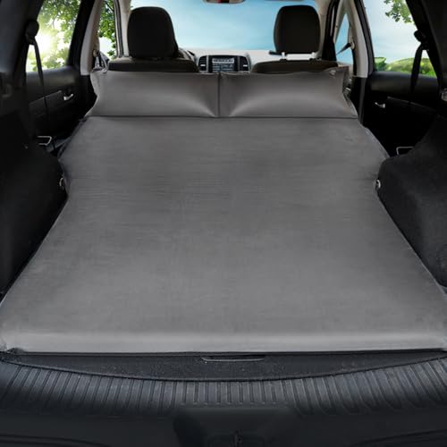 Auto Matratze für Mercedes A-Class B-Class C-Class GLC ML-Class GLE-Class CLA AMG GT, Auto-Rücksitz-Dickere Luftbett Faltbar Auslaufsichere Auto Luftmatratze Schlafzubehör,A/Grey-B von BTDLE