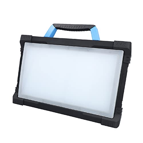 BTEC Worker LED Arbeitsleuchte 80 Watt Mit Steckdose - Baustrahler, Arbeitslampe, Bauleuchte, Werkstattlampe, Baustellenlampe von BTEC