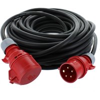 Kalle Das Kabel - CEE-Verlängerungen 400 v, H07RN-F 5G 1,5 mm² 16 a 50 m, Gummikabel von KALLE DAS KABEL