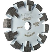 Diamant-Fräser/Räumscheibe ø 130 mm, 17 mm Beton von BTEC