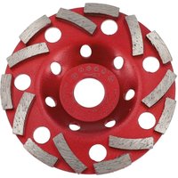 Btec - Diamant Topfschleifer Schleifteller Twin Speed extreme ø 125mm Bohrung 22,23 mm von BTEC