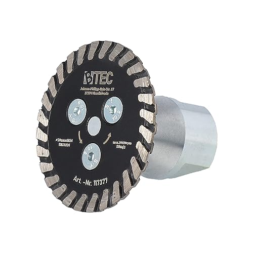 Diamant-Trennscheibe Fliesentrennscheibe Mini Turbo Fliese 50mm M-14 Aufnahme BTEC Diamant-Trennscheibe Fliesentrennscheibe Mini Turbo Fliese 50mm M-14 Aufnahme BTEC von BTEC