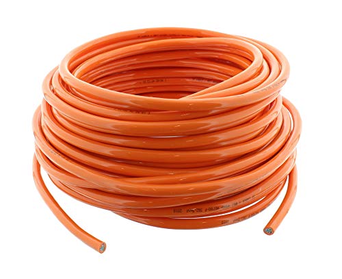 Polyurethanleitung H07BQ-F 3G 2,5mm² PUR Kabel orange 30 Meter von BTEC
