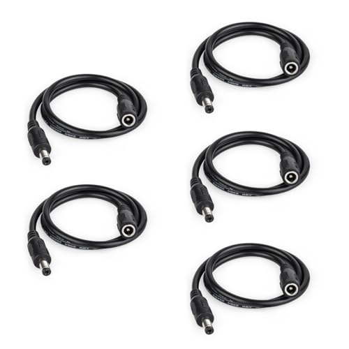 BTF-LIGHTING 2PIN DC Power Pigtail Kabelstecker 5PCS 20AWG 5.5mm x 2.1mm Stecker Buchse mit 0.5m Verlängerungskabel für 2pin PWM SMD FCOB Einfarbige LED-Streifen BTF-LIGHTING 2PIN DC Power Pigtail Kabelstecker 5PCS 20AWG 5.5mm x 2.1mm Stecker Buchse mit 0.5m Verlängerungskabel für 2pin PWM SMD FCOB Einfarbige LED-Streifen von BTF-LIGHTING