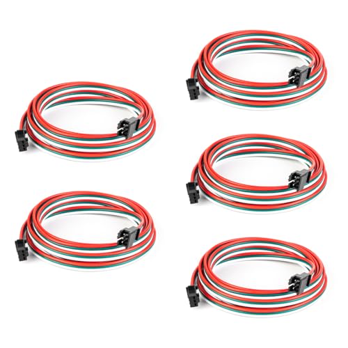 BTF-LIGHTING 3 Pin 20AWG JST SM LED Stecker 5pcs/Pack Männlich Weiblich Verbindungsstecker mit 1m Kabel für WS2812B WS2811 WS2814 SK6812 FCOB WS2811 IC LED Streifen ohne Löten Controller Draht BTF-LIGHTING 3 Pin 20AWG JST SM LED Stecker 5pcs/Pack Männlich Weiblich Verbindungsstecker mit 1m Kabel für WS2812B WS2811 WS2814 SK6812 FCOB WS2811 IC LED Streifen ohne Löten Controller Draht von BTF-LIGHTING