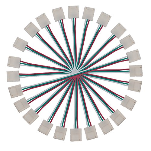 BTF-LIGHTING 3Pin WS2812B WS2811 SK6812 Connector 10mm Wide Dual End with 15cm Cable LED Strip Solderless DIY LED Flexible Strip 10PCS BTF-LIGHTING 3Pin WS2812B WS2811 SK6812 Connector 10mm Wide Dual End with 15cm Cable LED Strip Solderless DIY LED Flexible Strip 10PCS von BTF-LIGHTING