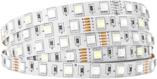 BTF-LIGHTING 5050 RGBW RGB+Kühles Weiß(6000K-6500K) 150RGB+150Weiße LED 5m 16,4ft 60LEDs/m Mehrfarbige LED-Bandleuchten IP30 Nicht wasserdichte weiße PCB DC12V Für Schlafzimmer-Küche Heimdekoration BTF-LIGHTING 5050 RGBW RGB+Kühles Weiß(6000K-6500K) 150RGB+150Weiße LED 5m 16,4ft 60LEDs/m Mehrfarbige LED-Bandleuchten IP30 Nicht wasserdichte weiße PCB DC12V Für Schlafzimmer-Küche Heimdekoration von BTF-LIGHTING