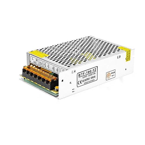 BTF-LIGHTING AC 110/220V Schaltnetzteil DC12V 8.5A 102W Aluminium Netzteil Transformator Stromversorgung Driver für WS2811 WS2815 COB 5630 5050 LED Streifen LED Strip Light Beleuchtung BTF-LIGHTING AC 110/220V Schaltnetzteil DC12V 8.5A 102W Aluminium Netzteil Transformator Stromversorgung Driver für WS2811 WS2815 COB 5630 5050 LED Streifen LED Strip Light Beleuchtung von BTF-LIGHTING