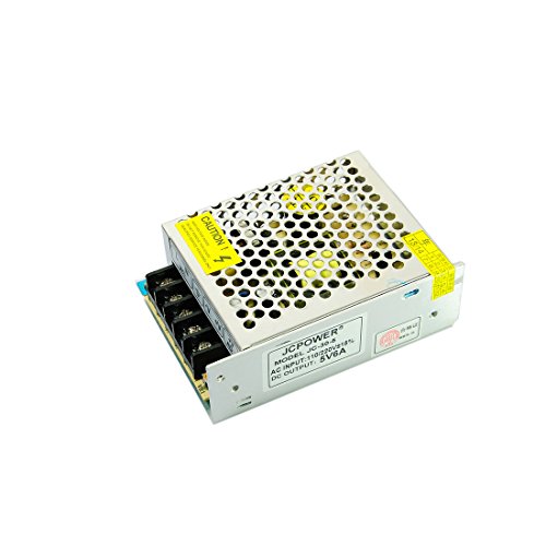 BTF-LIGHTING AC 110/220V Schaltnetzteil DC5V 6A 30W Aluminium Netzteil Transformator Stromversorgung Driver für WS2812B WS2813 SK6812RGBW LED Streifen LED Strip Light Beleuchtung von BTF-LIGHTING