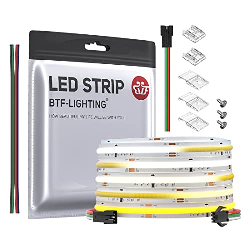 BTF-LIGHTING FCOB SPI CCT Flexible Hohe Dichte COB LED-Streifen WS2811 IC Dimmbar Chasing 3000-6000K LED Strip 3M 576LEDs/m 10W/M DC24V IP30 Nicht Wasserdicht(Nicht inhalt Controller&Netzteil) BTF-LIGHTING FCOB SPI CCT Flexible Hohe Dichte COB LED-Streifen WS2811 IC Dimmbar Chasing 3000-6000K LED Strip 3M 576LEDs/m 10W/M DC24V IP30 Nicht Wasserdicht(Nicht inhalt Controller&Netzteil) von BTF-LIGHTING