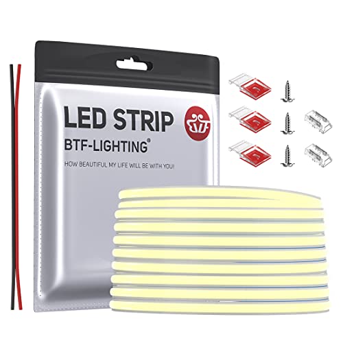 BTF-LIGHTING FCOB COB Natürliches Weiß 4000K Flexibel Hohe Dichte Licht dimmbare LED-Streifen CRI90+ 5M 480LEDs/m 2400LEDs DC12V 10W/M 5mm Breite biegsam FOB LED-Band für DIY Innenbeleuchtung Projekte BTF-LIGHTING FCOB COB Natürliches Weiß 4000K Flexibel Hohe Dichte Licht dimmbare LED-Streifen CRI90+ 5M 480LEDs/m 2400LEDs DC12V 10W/M 5mm Breite biegsam FOB LED-Band für DIY Innenbeleuchtung Projekte von BTF-LIGHTING