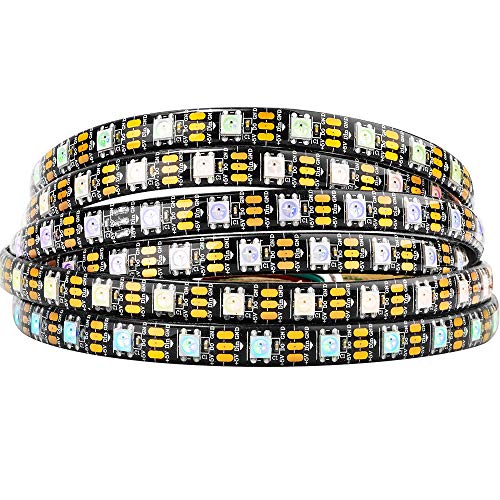 BTF-LIGHTING WS2812B 5M 60 LEDs/Pixels/m 300LEDs RGB Schwarz PCB Streifen mit 5050 SMD LEDs Wasserdicht IP65 BTF-LIGHTING WS2812B 5M 60 LEDs/Pixels/m 300LEDs RGB Schwarz PCB Streifen mit 5050 SMD LEDs Wasserdicht IP65 von BTF-LIGHTING