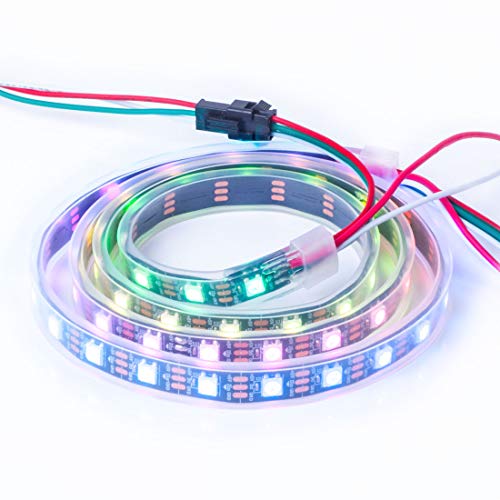 BTF-LIGHTING WS2812 ECO 1M 60LEDs RGB Individuell adressierbar Legierungsdraht WS2812 60Pixels/m 5050 SMD Flexibler Lichtstreifen Schwarz PCB DC 5V IP67 Wasserdicht für Heimdekoration BTF-LIGHTING WS2812 ECO 1M 60LEDs RGB Individuell adressierbar Legierungsdraht WS2812 60Pixels/m 5050 SMD Flexibler Lichtstreifen Schwarz PCB DC 5V IP67 Wasserdicht für Heimdekoration von BTF-LIGHTING