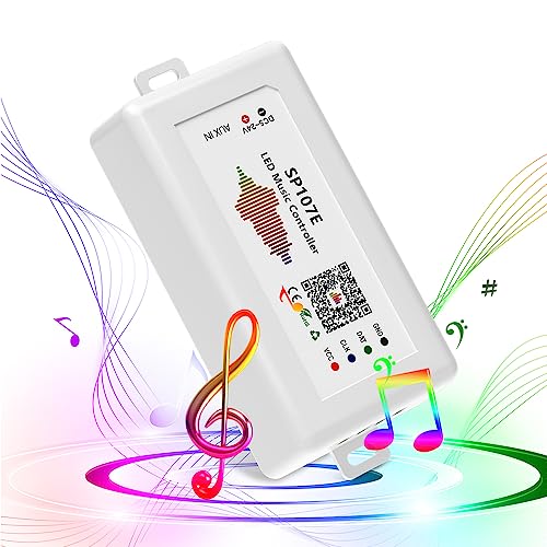 BTF-LIGHTING WS2812B WS2811 WS2815 WS2813 SP107E Musik Bluetooth LED Controller Volle Farbe IOS/Andriod App Steuerung Unterstützung SK9822 SK6812RGB SK6812RGBW Passend für LED Leiste LED Matrix Panel BTF-LIGHTING WS2812B WS2811 WS2815 WS2813 SP107E Musik Bluetooth LED Controller Volle Farbe IOS/Andriod App Steuerung Unterstützung SK9822 SK6812RGB SK6812RGBW Passend für LED Leiste LED Matrix Panel von BTF-LIGHTING
