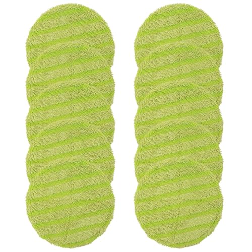 BTFWM 10 Stück Ersatzpads, kabellose elektrische Rotationsmopp-Kehrmaschine, kabelloser elektrischer Rotationsmopp-Ersatz-Schrubberpad Dampfreiniger-Zubehör BTFWM 10 Stück Ersatzpads, kabellose elektrische Rotationsmopp-Kehrmaschine, kabelloser elektrischer Rotationsmopp-Ersatz-Schrubberpad Dampfreiniger-Zubehör von BTFWM