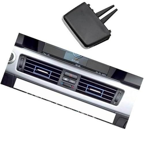 BTFWM Armaturenbrett-Entlüftungsöffnung, Auto-Klimaanlage, AC-Entlüftungsgitter, Lasche, Clip-Auslass, for, 3er-Serie E90 E91 E92 E93 316 318 320 325 328 64229130458 Lüftungsclip von BTFWM