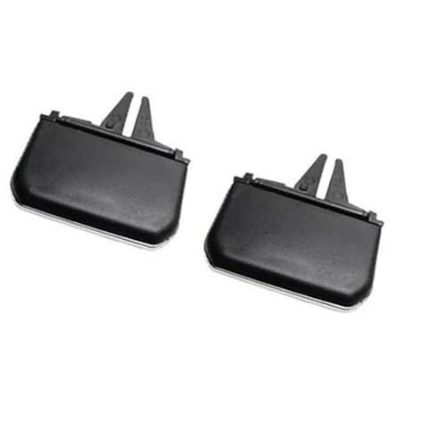 BTFWM Auto vorne hinten Armaturenbrett Klimaanlage Auslassöffnungen Tab Clip Pick, for VW, for Golf, 7 7,5 for MK7 MK7.5 2013–2019 Lüftungsclip(BLACK Front 2PCS) von BTFWM