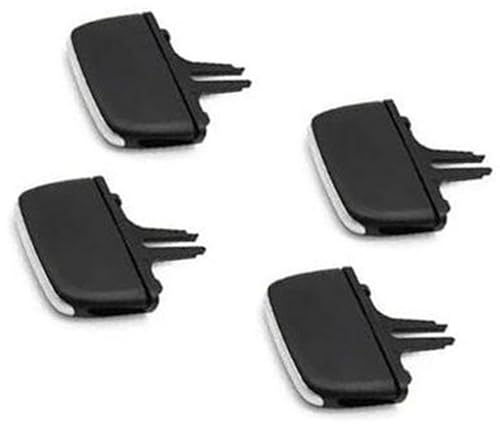 BTFWM For VOLVO, XC90 V90 S90 Auto Klimaanlage Vent Clip Reparatur Kit Vorne Hinten AC Vent Grille Outlet Tab Clip Slider Lüftungsclip(BLACK Rear right) von BTFWM