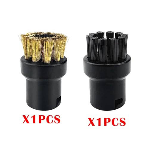 BTFWM Handheld for Steam mop reiniger SC1 SC2 SC3 SC4 SC5 SC7 zubehör Leistungsstarke pinsel kopf dampf düse staubsauger teile Dampfreiniger-Zubehör(2pcs) von BTFWM