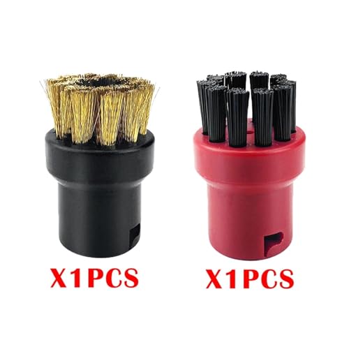 BTFWM Handheld for Steam mop reiniger SC1 SC2 SC3 SC4 SC5 SC7 zubehör Leistungsstarke pinsel kopf dampf düse staubsauger teile Dampfreiniger-Zubehör(2pcs-01) von BTFWM
