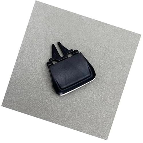 BTFWM Klimaanlagen-Auslass, for Skoda, for KODIAQ, Auto-Armaturenbrett-Entlüftungsclip, Klimaanlagen-Auslass-Entlüftungslaschen-Clips Lüftungsclip(BLACK Middle Left) von BTFWM