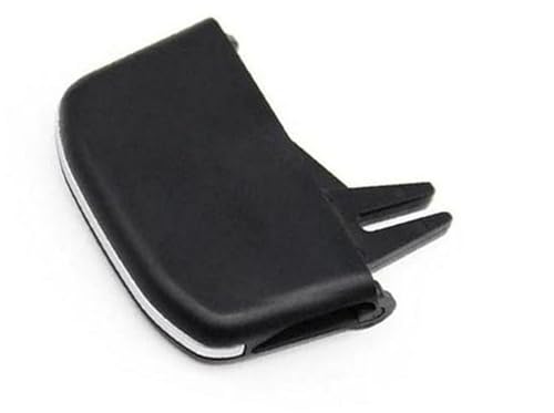 BTFWM Klimaanlagen-Auslass, for VOLVO, S60 V60 2011 2012 2013 2014 2015 2016 2017 2018, Auto-Front-Klimaanlage, Entlüftungsauslass, Laschenclip Lüftungsclip(BLACK Middle A 1PC) von BTFWM