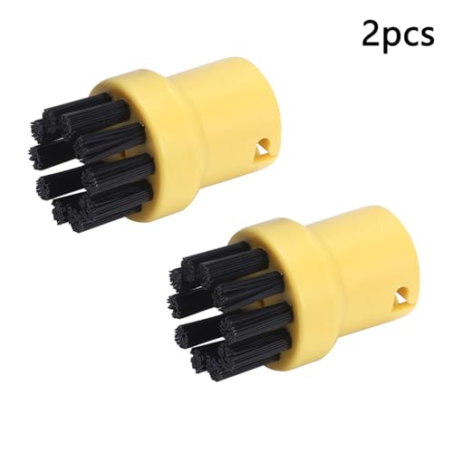 BTFWM Power Düse Dampf Reiniger SC Serie SC 1 2 3 4 5 SI 4 SG 4 Staubsauger Kehrmaschine Ersetzen Vakuum Düse Dampfreiniger-Zubehör(2pcs Yellow) von BTFWM