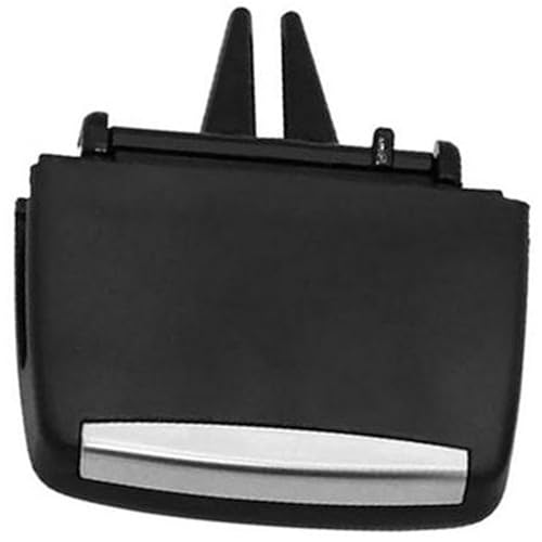 BTFWM Vorne Hinten Klimaanlage A/C Vent Grille Slider Clip Auto A/C Outlet Tab Clip, for, X5 X6 E70 E71 Lüftungsclip(BLACK 1pcs Rear) von BTFWM