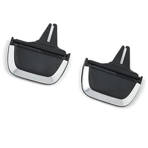 BTFWM Vorne und Hinten Klimaanlage Entlüftungsgitter Tab Slider Clips, for, 5 6GT Serie G30 G31 G38 G32 2017-2020 Lüftungsclip(BLACK Left and Right 2pcs) von BTFWM