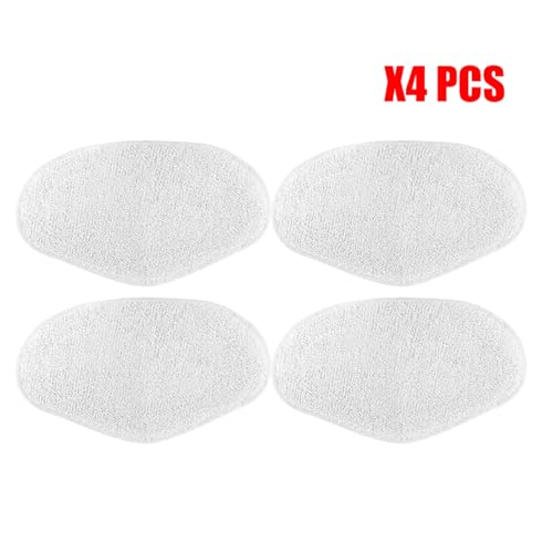 BTFWM Wischlappen Kit VAPORETTO Paeu0332 Dampfstaubsauger Mikrofaser-Wischlappen Ersatztuch Waschbares Wischmopp-Zubehör Dampfreiniger-Zubehör(4pcs) von BTFWM