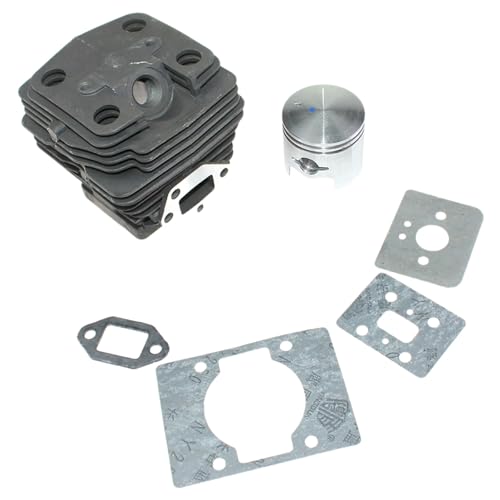 BTFWM Zylinderkolbensatz for Husqvarna, 143r 443rb 541rb 541rs 541rst 542rbs 143ae Redmax BC4300 BC4301 BC4302 BC4310 BC4350 BC4500 Kettensägenteile von BTFWM