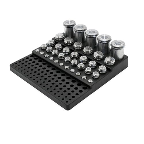 131 Löcher Multifunktionale verdickte Fräser Bohrer Aufbewahrungsbox Werkzeug Zubehör Organizer von BTGHPI
