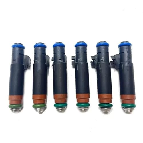 Einspritzdüse Für Ford Für Taurus 3.0L 2004-2005 Für Ford Für Escape 3.0L 2004-2008 Kraftstoff Injektor 4L8E-A4A Kraftstoffeinspritzdüse(6pcs) von BTHMGBAE