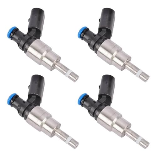 Einspritzdüse Für VW Für Passat 2.0L I4 2006-2008 4Pcs Kraftstoff Injektor Düse 06F90603 6A 0261500020 Kraftstoffeinspritzdüse von BTHMGBAE