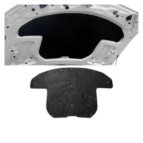 Für Benz C Für Klasse W205 W206 W204 2008-2024 Motorhaube Motor Schall Wärmedämmung Wattepad Schallschutzmatte Zubehör Auto Wärmedämmung Baumwolle(For W*205 15-21) von BTHMGBAE