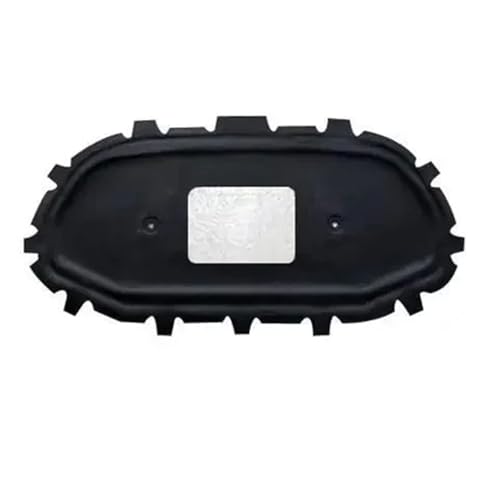 Für Skoda Für Karoq NU7 2017 2018 2019 2020 2021 2022 2023 2024 Flammhemmende Schallschutzmatte Zubehör Fronthaube Motor Auto Wärmedämmung Baumwolle(1Pcs Aluminum Foil) von BTHMGBAE