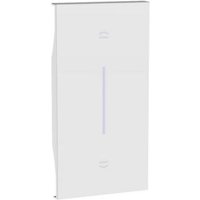 Abdeckungen Bticino Living Now für rollladensteuerung 2 modul - weiß KW05M2 von BTICINO