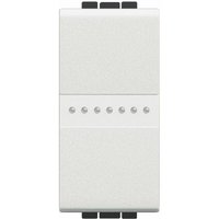 Bticino - Axialer Druckknopf Livinglight 10A Auto Terminal 1 Modul Weiß N4055AN Bticino - Axialer Druckknopf Livinglight 10A Auto Terminal 1 Modul Weiß N4055AN von BTICINO