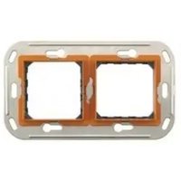 BT-H4732/2 Unterstützt 2x2 Module 57mm Achsabstand - Orange - Bticino von BTICINO