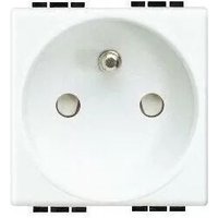 22231 – Steckdose 2P+E 16 a – 250 v mit Eclipse – Schraubanschluss – 2 Module – Licht - Bticino von BTICINO