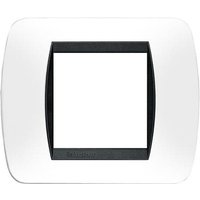 Bticino Living International Abdeckrahmen 2 Module weiß L4802PB Bticino Living International Abdeckrahmen 2 Module weiß L4802PB von BTICINO