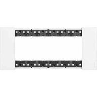 Living now platte 6 kunststoffmodule weiss ka4806kw - Bticino von BTICINO